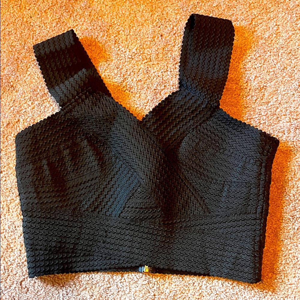 Vintage stretch crop top